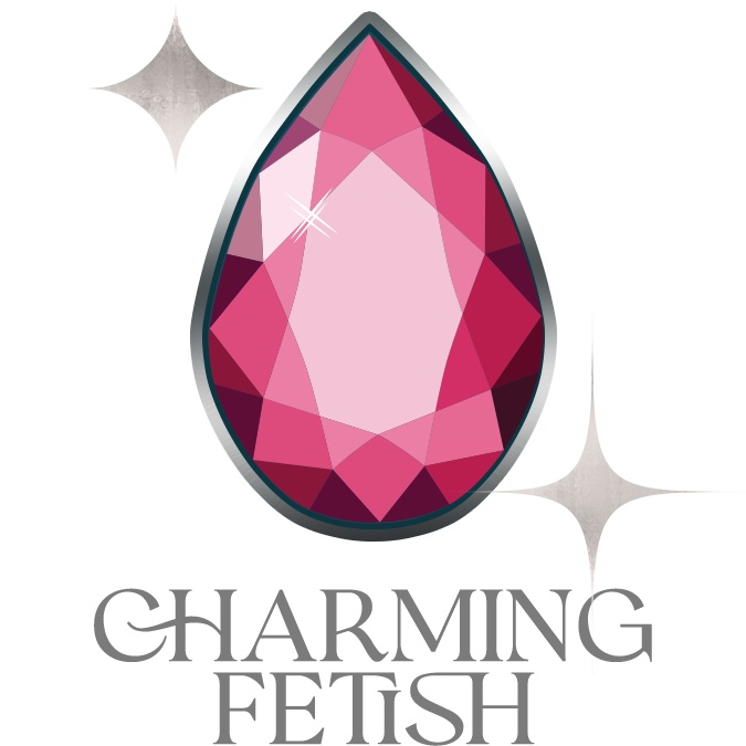 charming fetish logo square no background