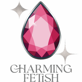 charming fetish logo square no background