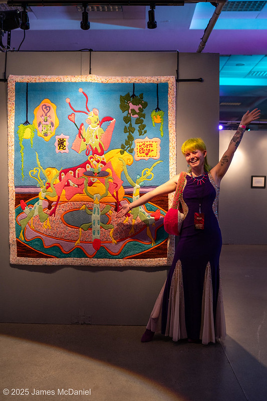 mantis quilt and artist